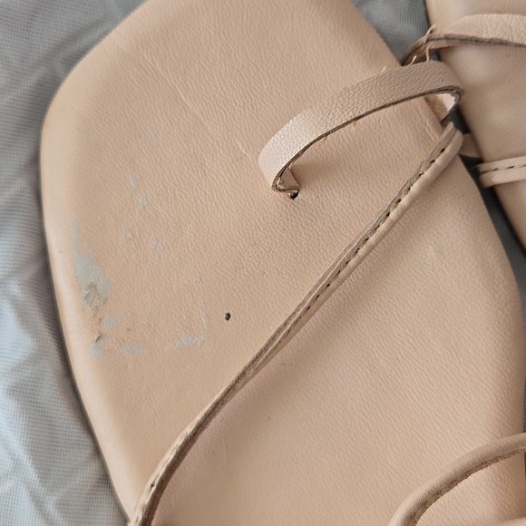 Jeffrey Campbell Elegant Lace Up Strappy Tan Women Boho Bohemian Sandals Summer - Picture 3 of 6